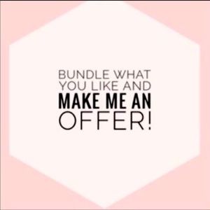 Bundle what you like and make me an offer😊